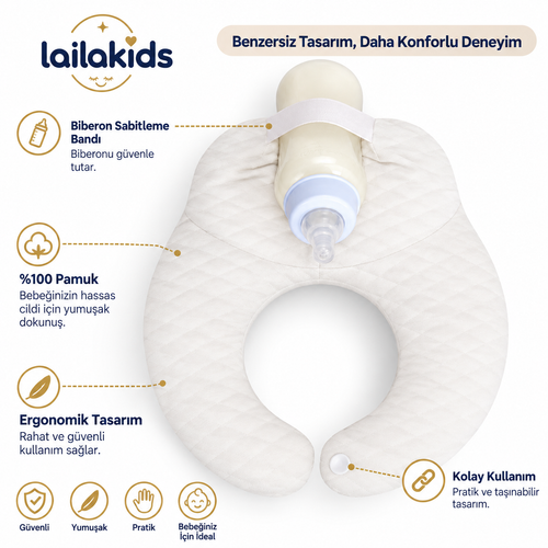 Laila Plus™ Biberon Tutucu Yastık