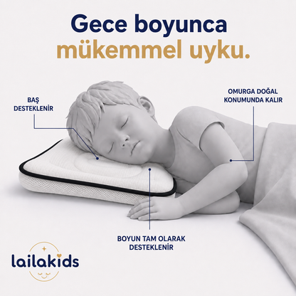 Laila Plus™ Ortopedik Çocuk Yastığı